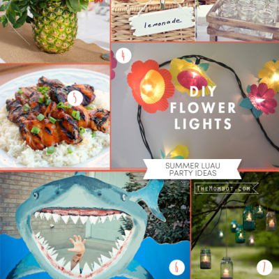 Summer luau party ideas (including DIYs)