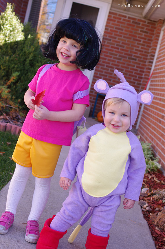 boots dora the explorer costume