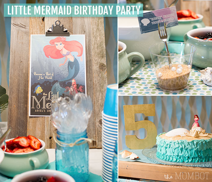 Little Mermaid Birthday Party - The Mombot