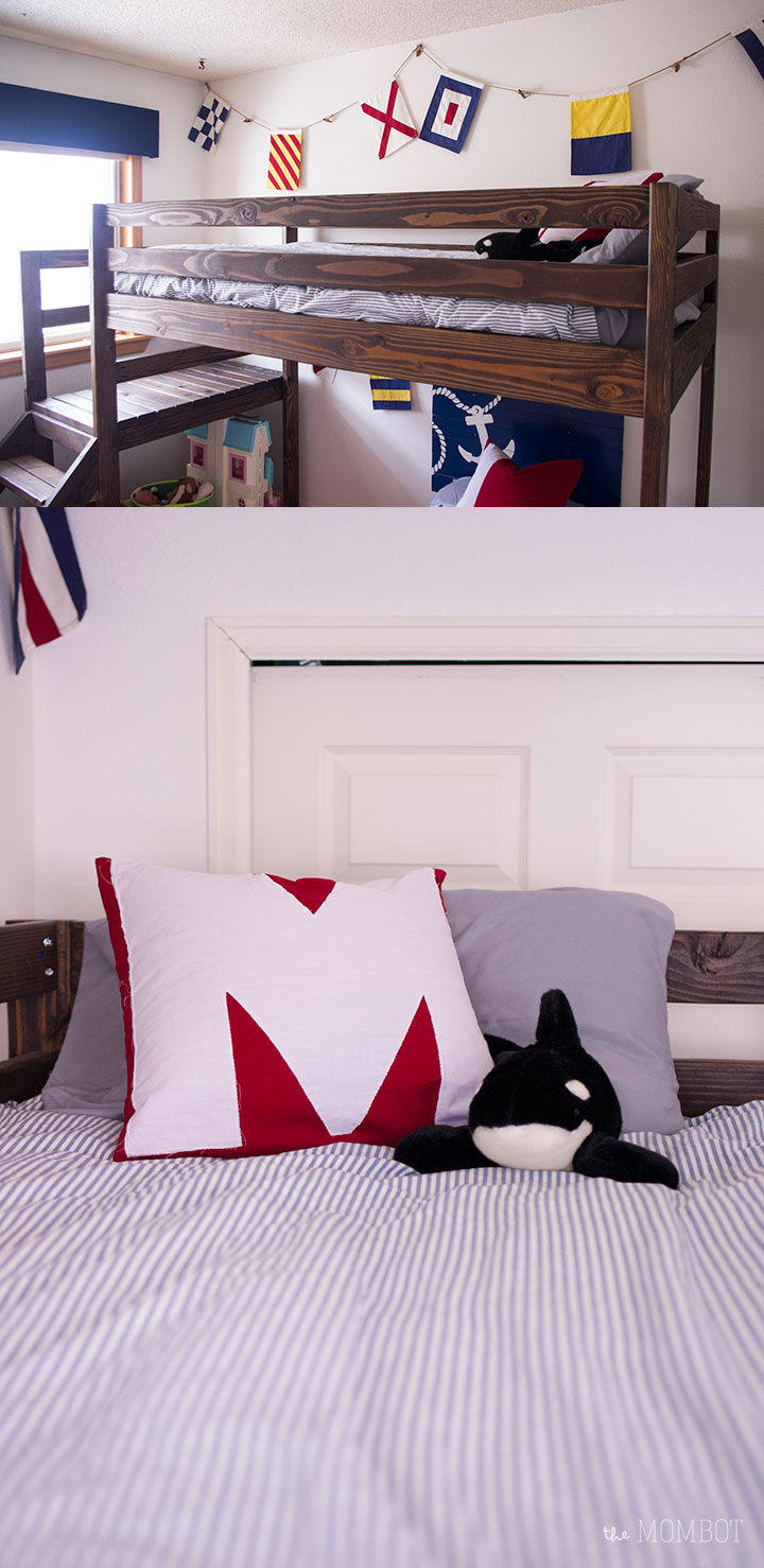 Nautical Themed Shared Kids' Room - The Mombot