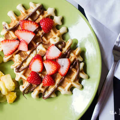 Waffles for dinner? Yes, please.