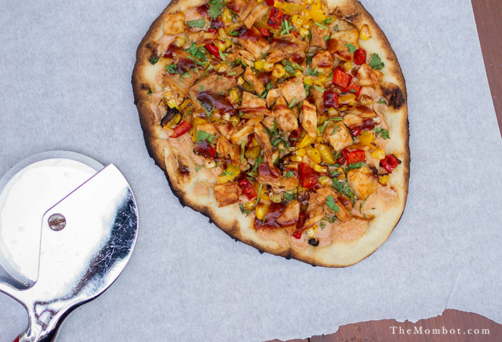 Dairy-free BBQ Chicken Pizza