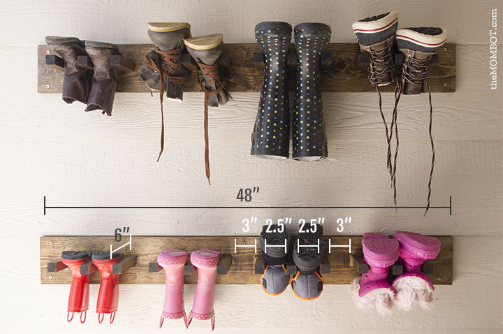 How To Make A DIY Wooden Shoe Rack - The DIY Nuts