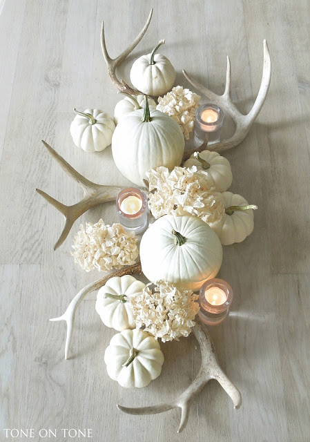 antler center piece table