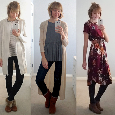 What I Wore (Fall/Winter edition)