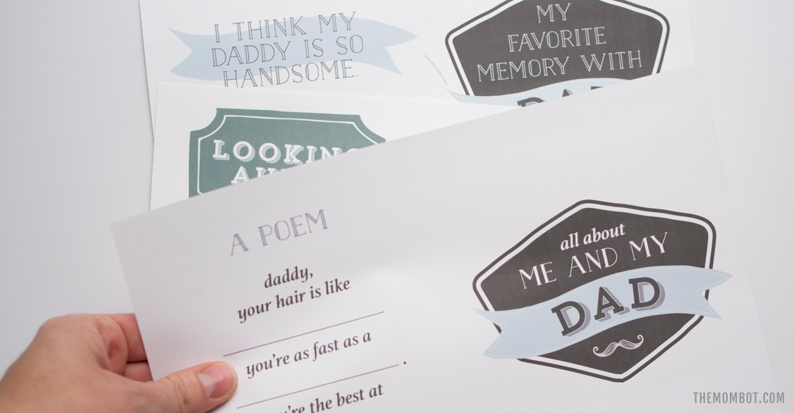 free father's day printable, free father's day booklet, father's day book, father's day freebie, father's day printable