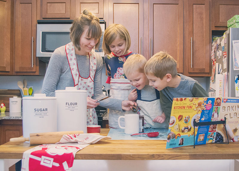 baking class cookbook, baking class by deanna cook, baking with kids, kids cookbook, holiday baking with kids