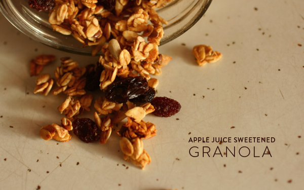 recipes, granola recipe, granola how-to, healthy granola