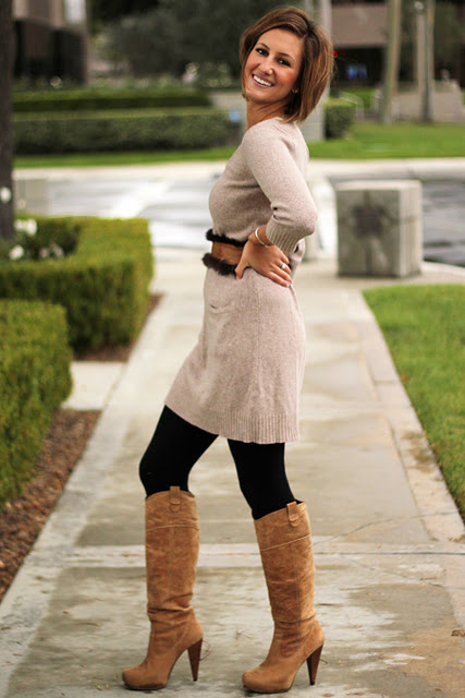Fall & winter staple: Sweater dresses - The Mombot