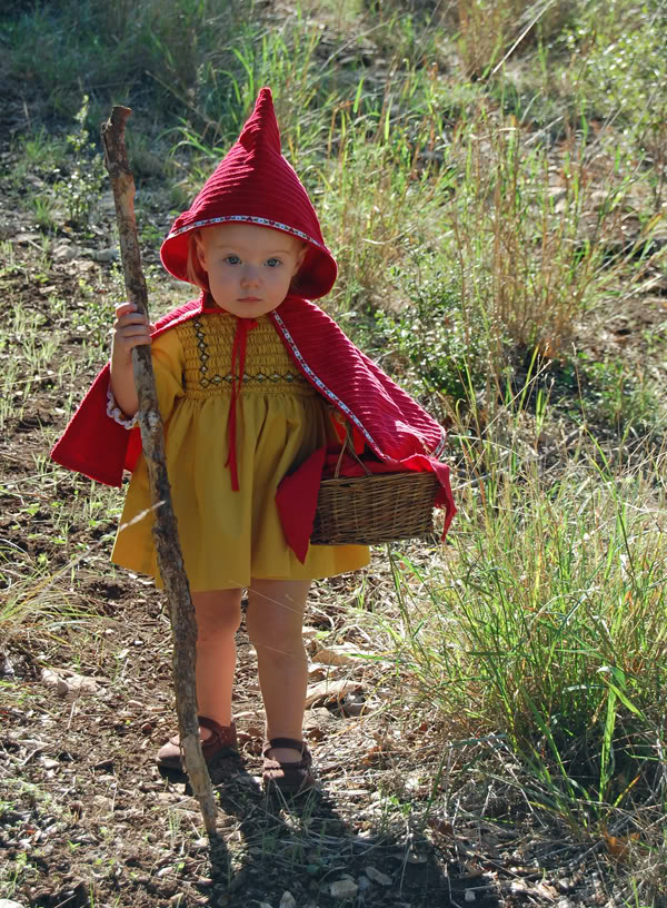 Diy Little Red Riding Hood Costume / Little Red Riding Hood #halloween