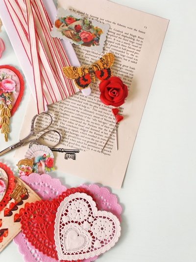DIY vintage valentine with free download | TheMombot.com