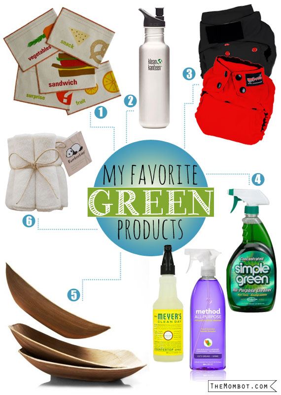 My favorite green products (in honor of Earth Day) | TheMombot.com