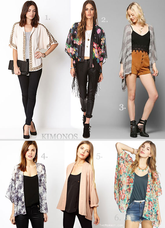 kimonos for spring | TheMombot.com