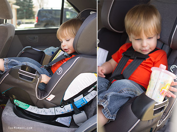 Evenflo platinum symphony DLX carseat review | TheMombot.com