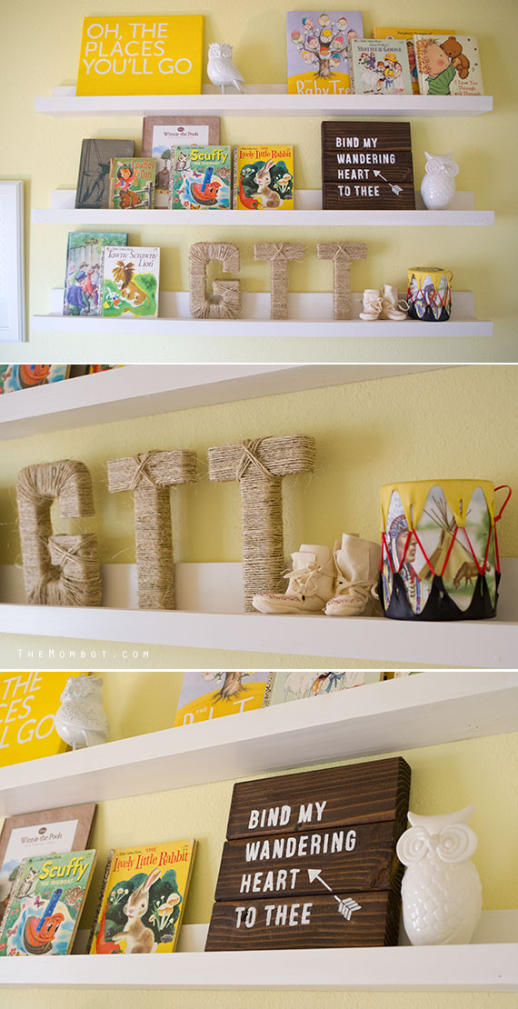 Boy tribal-inspired nursery | TheMombot.com