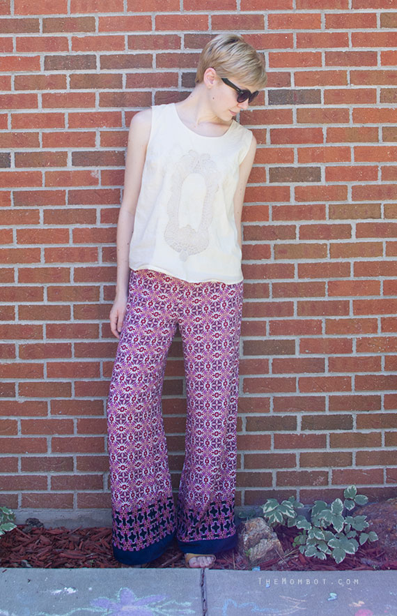 WIWW: Patterned fancy pants | TheMombot.com