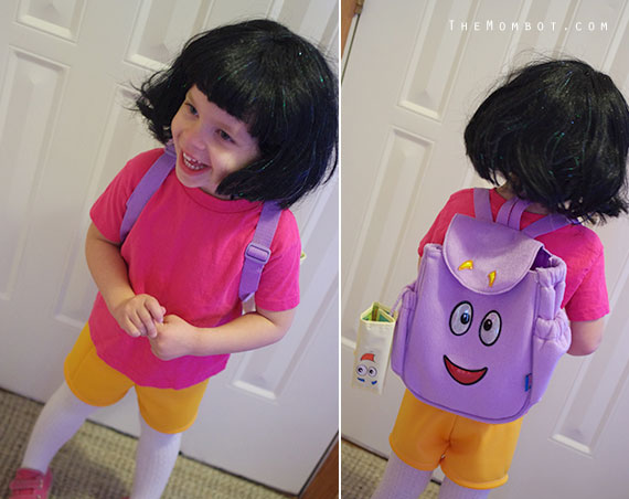 DIY Dora and Boots Costumes | TheMombot.com