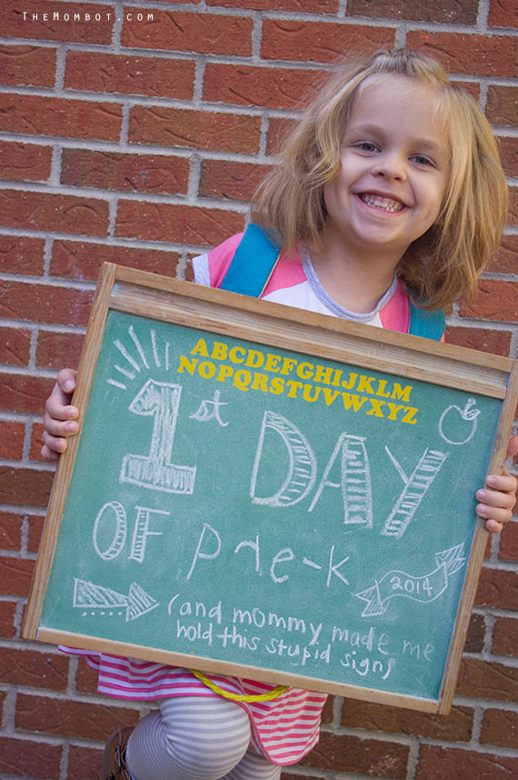 first day of school | themombot.com
