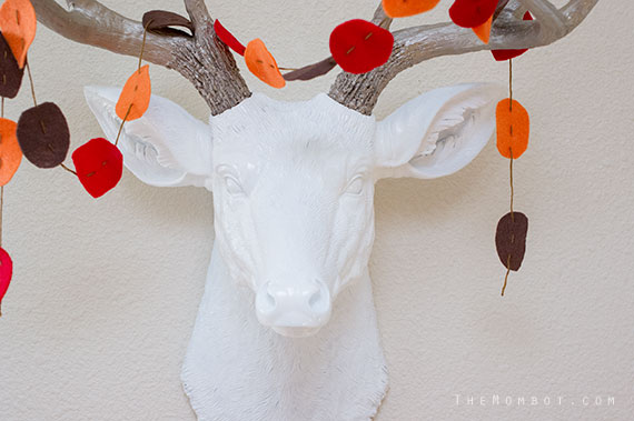 DIY faux deer head for under $50 | TheMombot.com