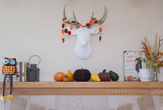 DIY faux deer head for under $50 | TheMombot.com