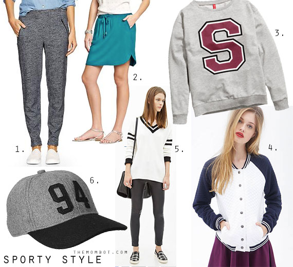 the sporty look for fall | TheMombot.com
