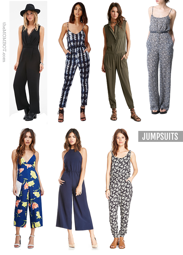 Jumpsuits for spring - The Mombot