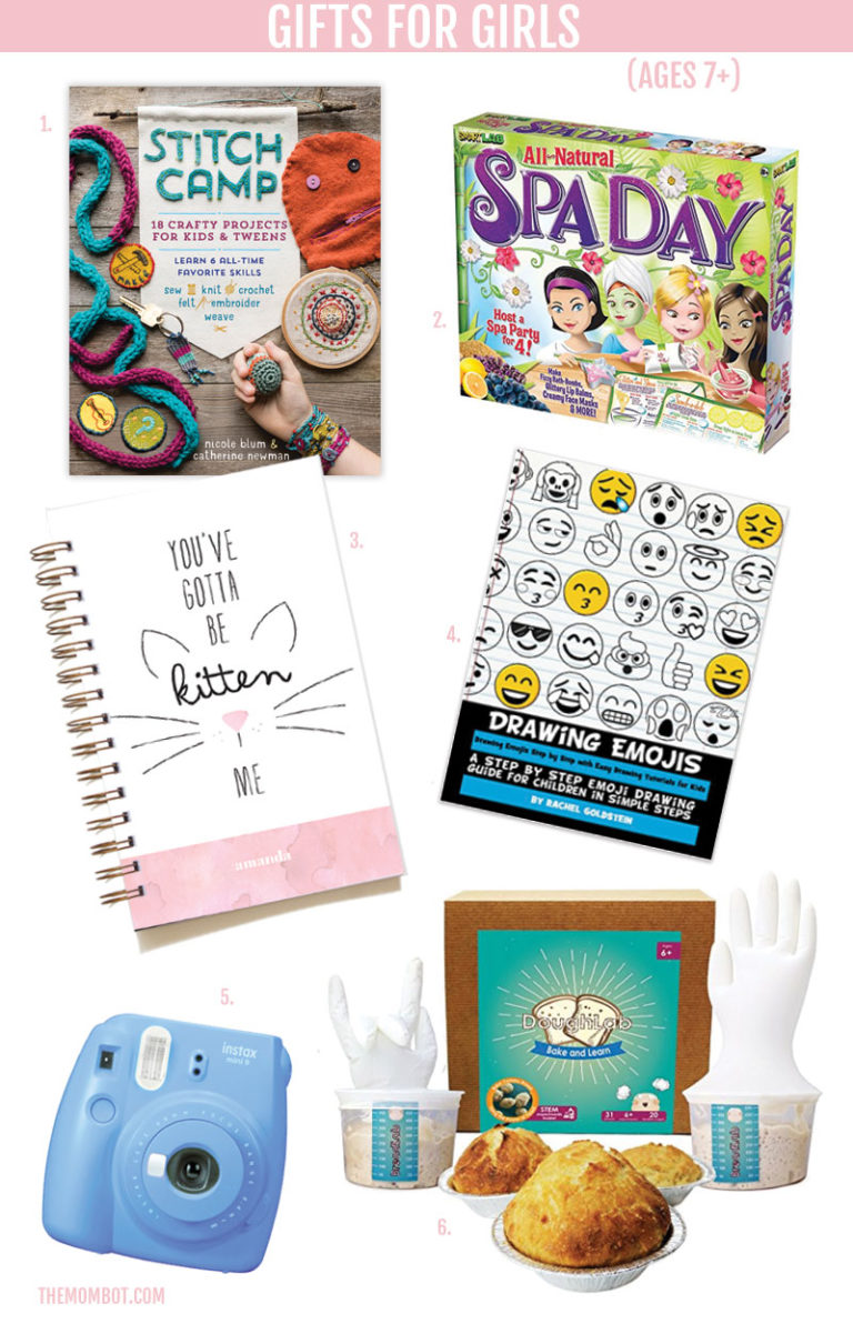Gifts for Girls (ages 7+)  The Mombot
