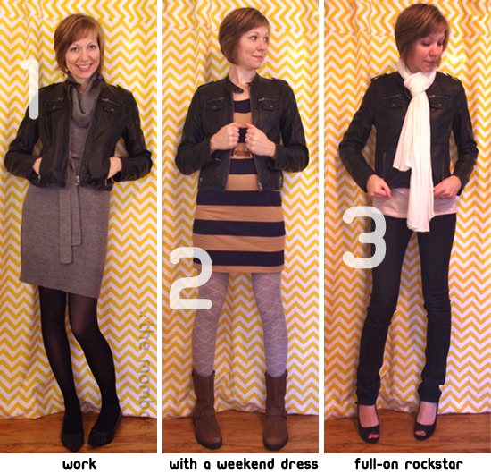 Ways to wear your leather jacket - The Mombot