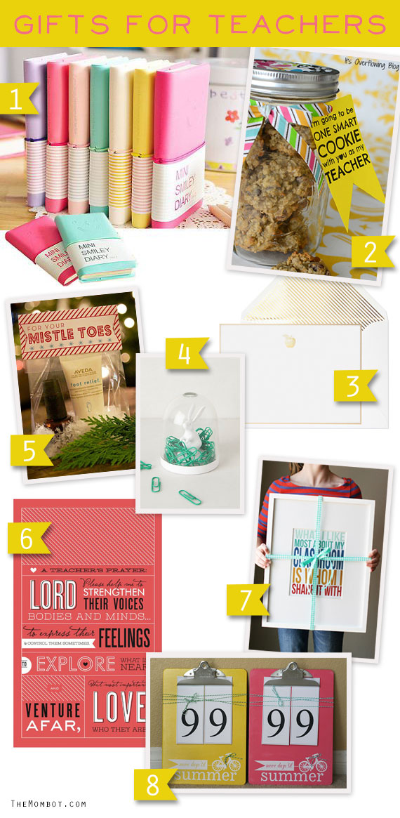 Gifts for Teachers { Christmas 2013 } - The Mombot